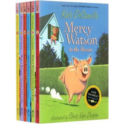 清仓！Mercy Watson 小猪梅西英文6册点读版（另有续集可选）